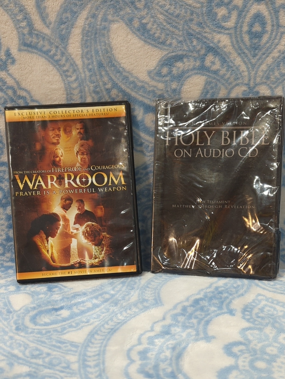 War Room DVD & Holy Bible Audio CD Set
